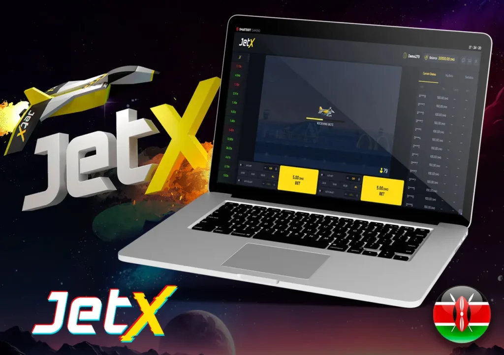 Space crash slot JetX is available in Kenya