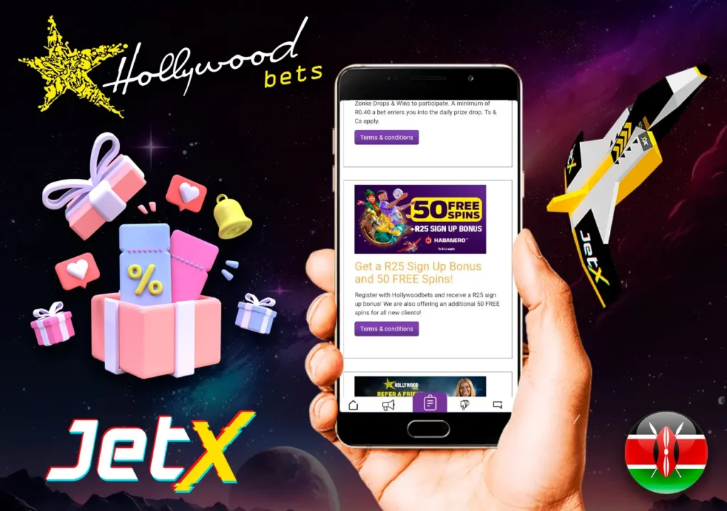 Get Bonus at Hollywoodbets