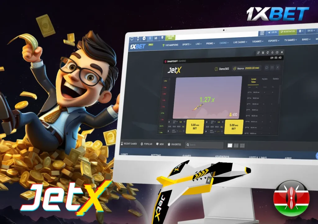 1xBet JetX Crash Slot for Kennia residents