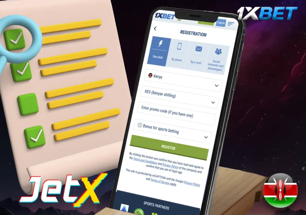 1xBet registration in various ways